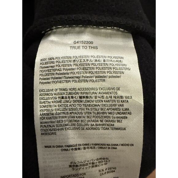 Volcom Polartec Mens Black 1/4 Zip Fleece Pullover Jacket Size S SMALL - Picture 7 of 9